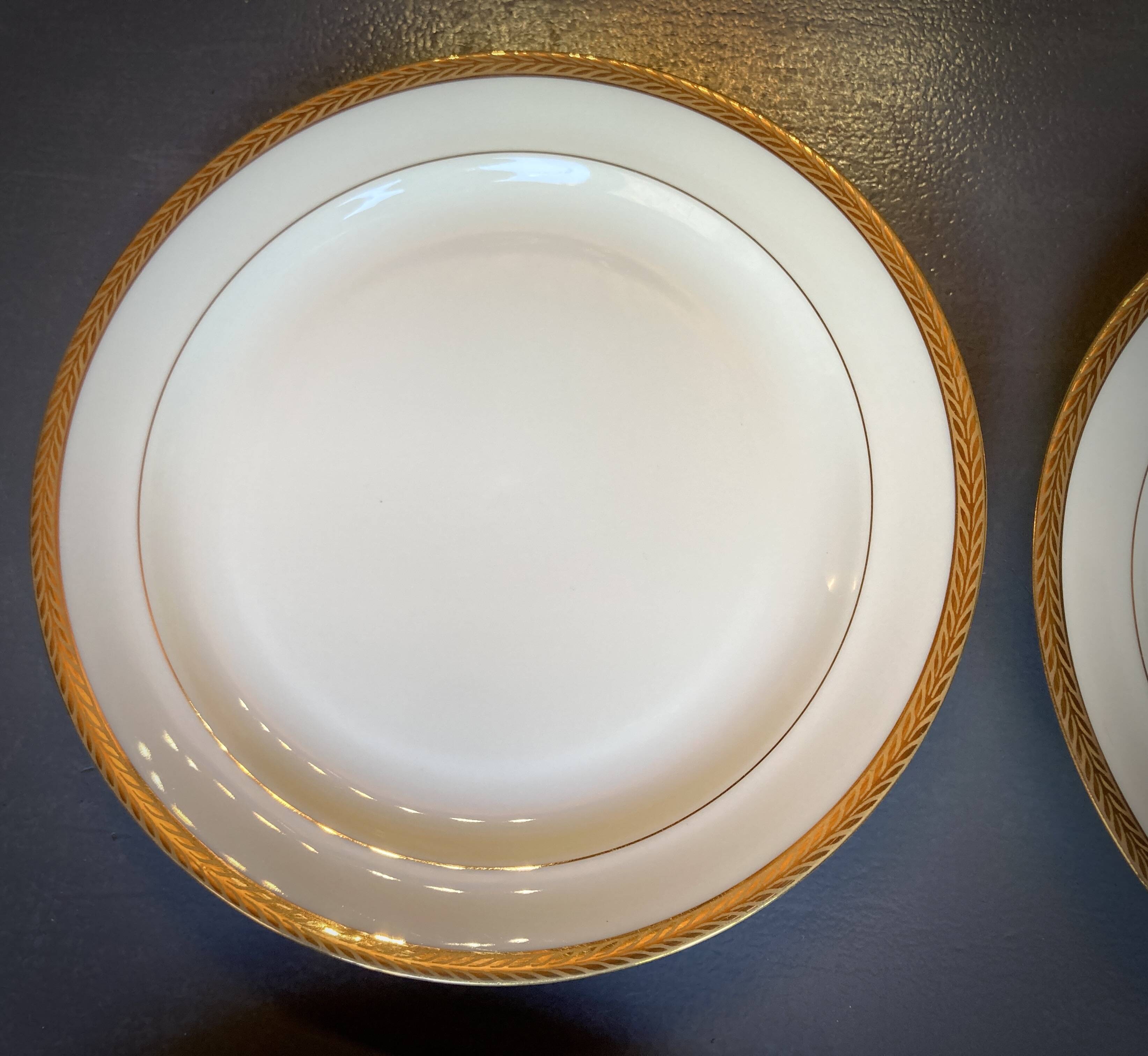 Limoges Porcelain Maison Ternet 12 pieces