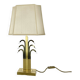 Lampe de table en laiton et acrylique de style Hollywood Regency par WKR Lights, Allemagne, années 1970