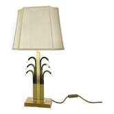 Hollywood Regency Style Brass and Acryl Table Light by WKR Lights, Germany 1970s