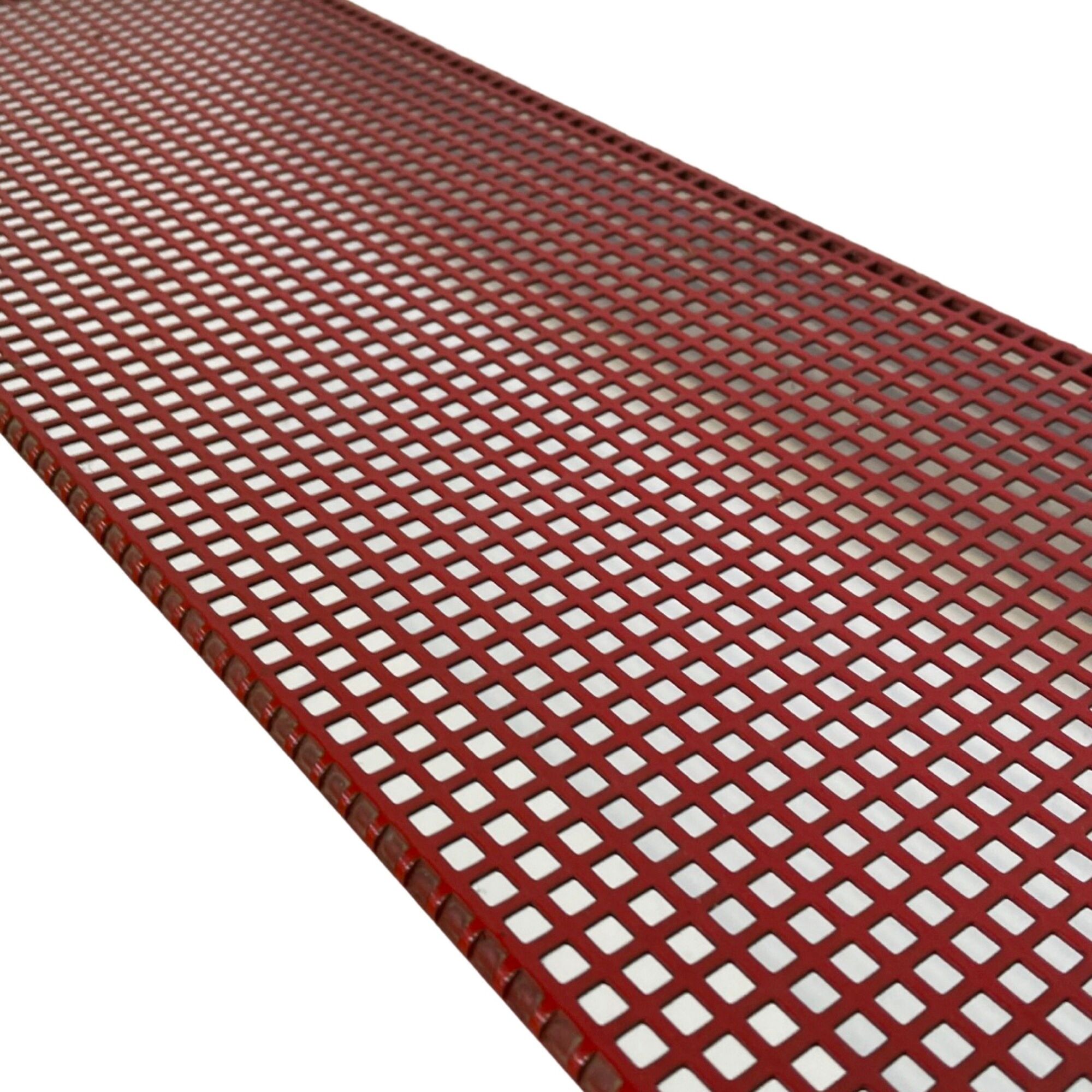 Wall rack 0  Pilastro by Tjerk Reijenga red perforated red wall rack 1960