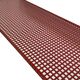 Wall rack 0  Pilastro by Tjerk Reijenga red perforated red wall rack 1960