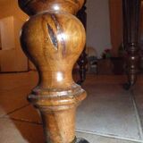 Extendable round table in Walnut 6 feet