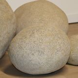 Set of 4 “Dora” model rock lamps by André Cazenave for Atelier A, 1960