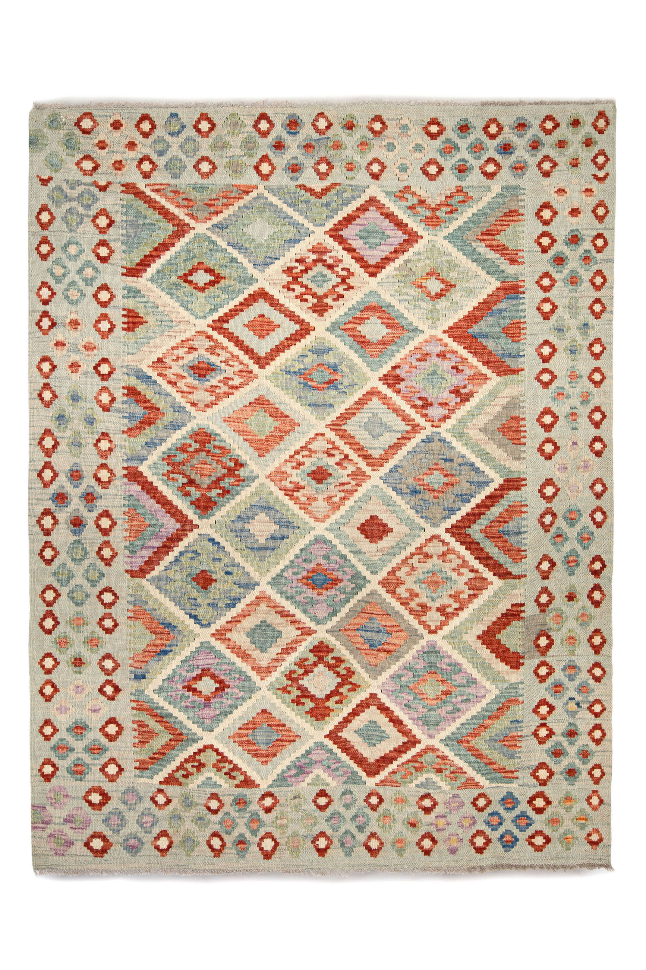 Afghan Kilim 203 x 192 cm