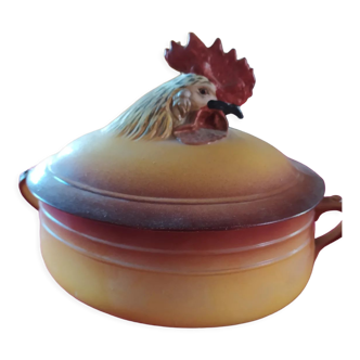 Enamelled casserole