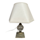 Lampe ancienne Laiton et Verre H 31 cm