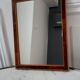 Wooden mirror marquetry 30s 17x22cm