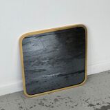 Set of 6 brass mirrors 70s
