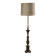 Antique candlestick with lampshade Italy 20th Century