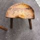Selou Tripod Brutalist Stool