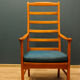 Fauteuil en teck Carl Malmsten Waggeryds Möbelfabrik AB Suède 1950