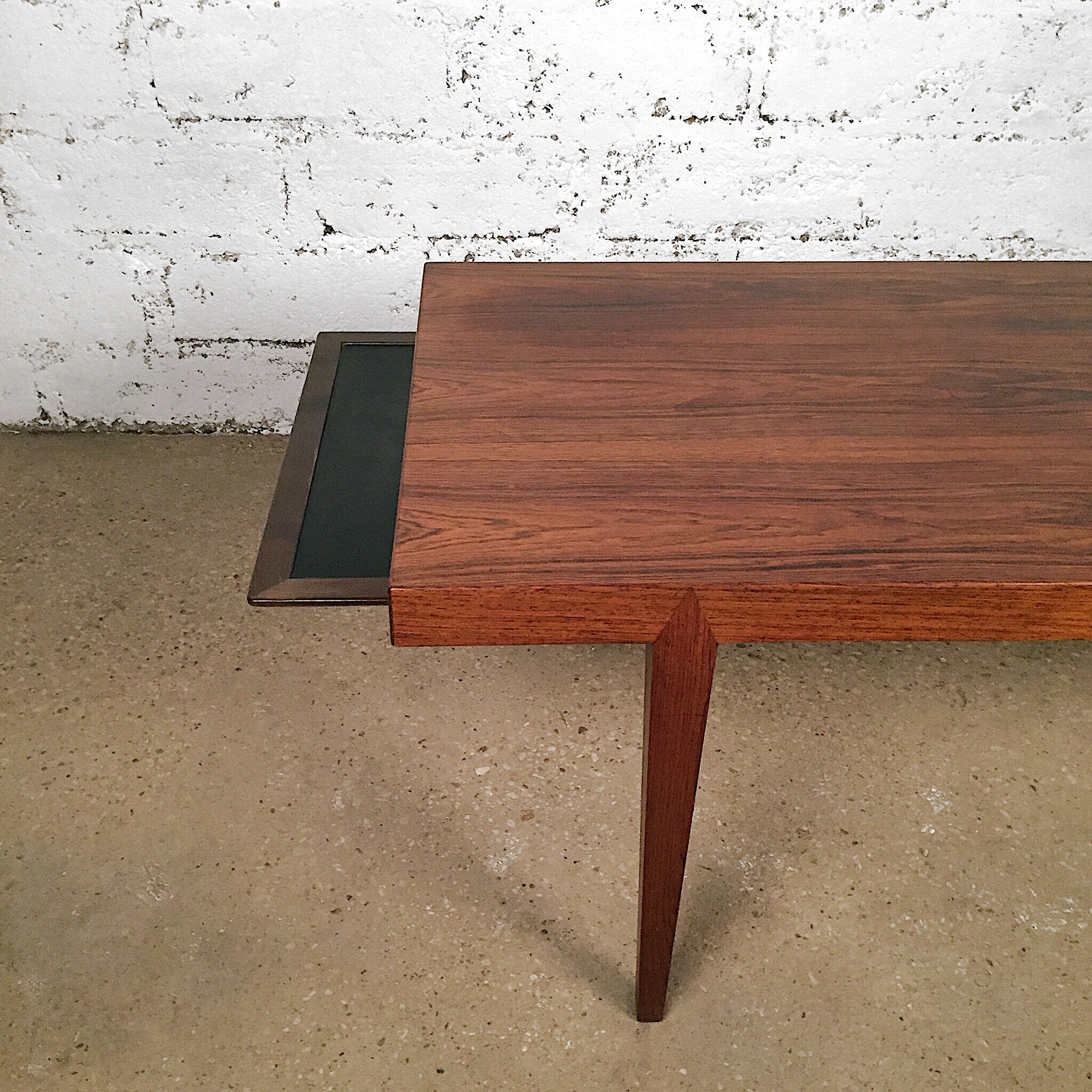 Severin Hansen rosewood coffee table for Haslev