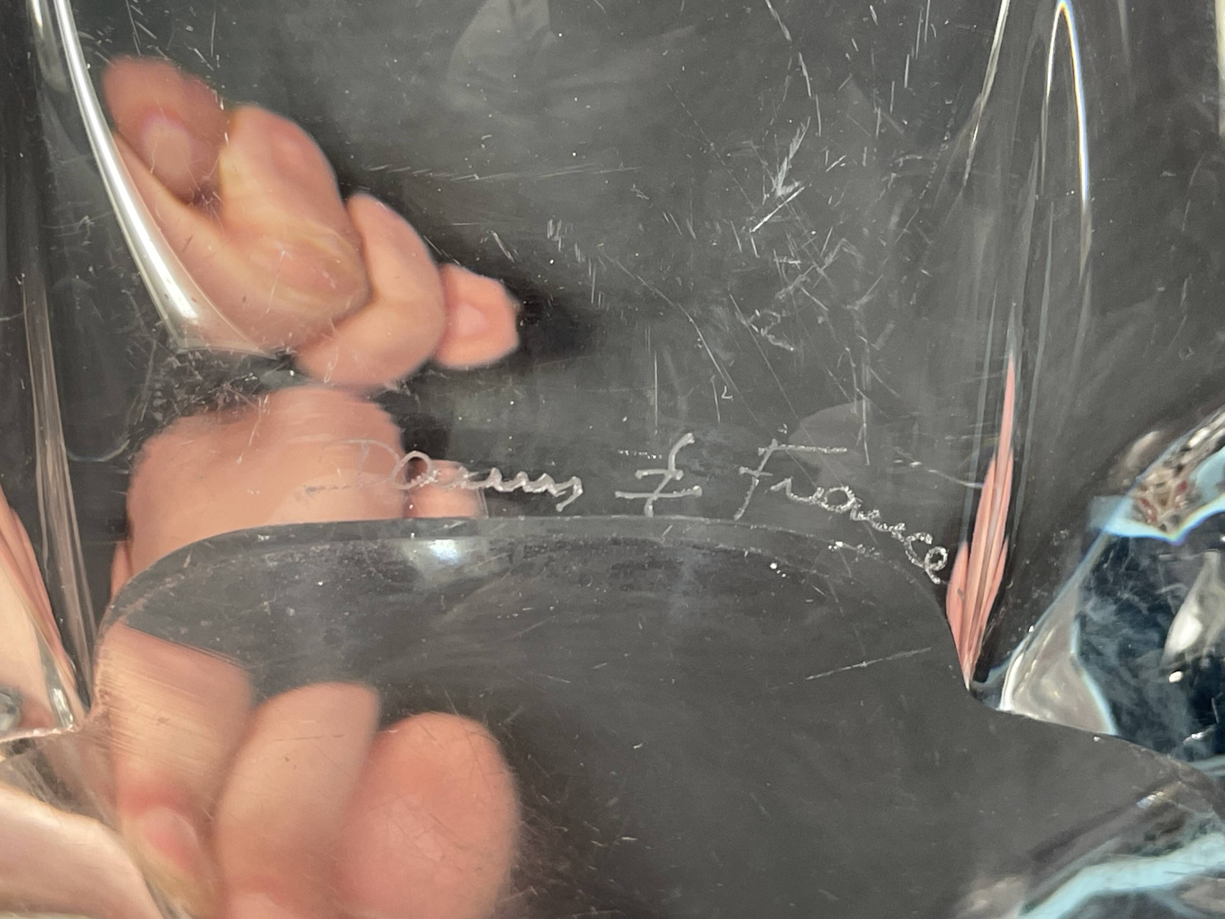 Tidy, ring sizer Daum France 17 x 18 x 7 cm