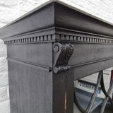 Furniture two body patina black industrial library