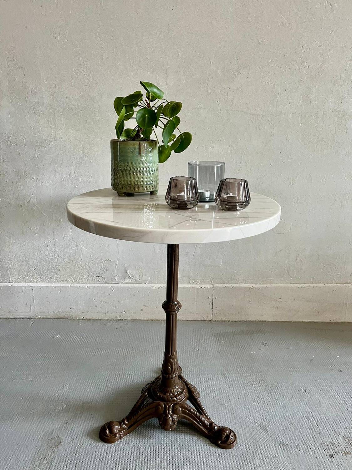 Granite bistro table
