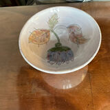 Ceramic empty pocket cup signed p. sol