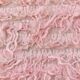 3x10 Soft Pink Wool Moroccan Runner Rug, 110x311Cm SK 70367
