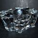 Saint-Louis DESIGN Modernist Crystal Ashtray with Label