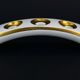 mid century modern porcelain CANDLE HOLDER lindner kueps bavaria 1950s