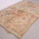 Peach Vintage Moroccan Rug 178 x 271 cm - Berber Wool Rug - Handmade Rug