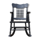 American rocking-chair repainted in black