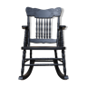 American rocking-chair repainted in black