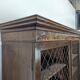 English mahogany writing desk bookcase