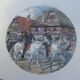 Dish Sarreguemines Obernai H. Loux Alsace faience
