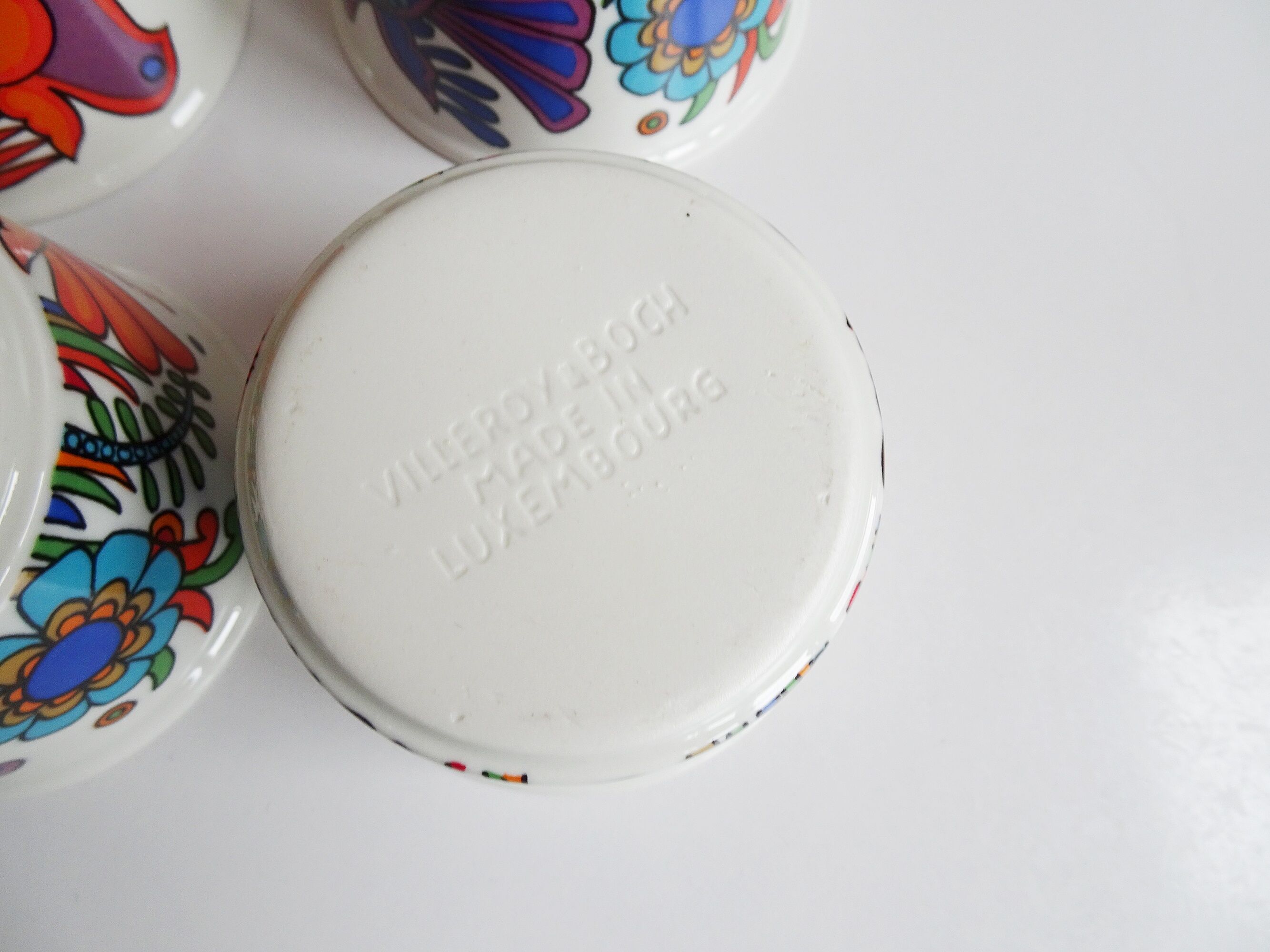 Lot de 6 ramequins Villeroy et Boch Acapulco