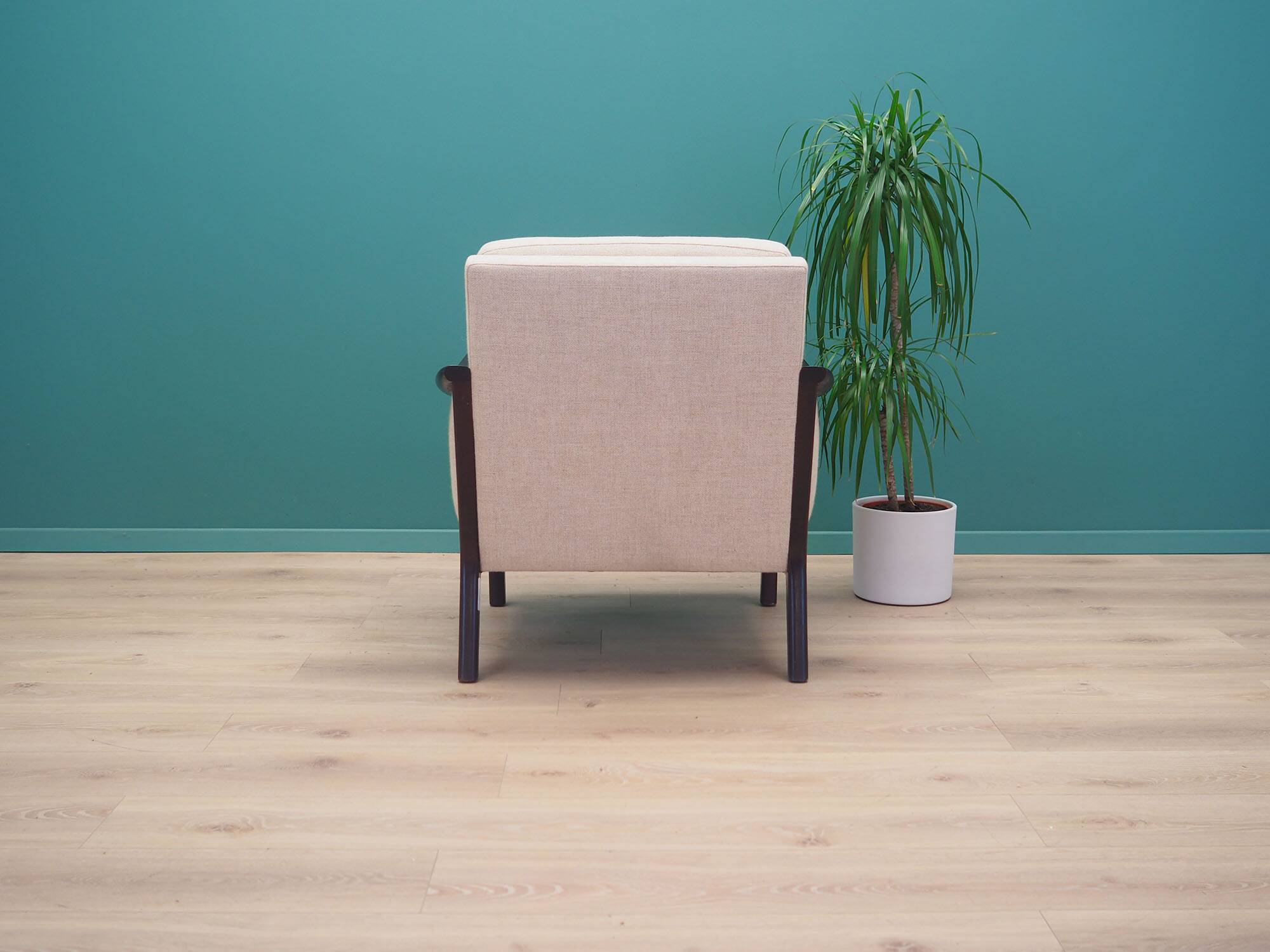 Beige armchair, Danish design, 1970s, production: Denmark