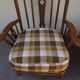 Pair armchair low high-back scandinavian 50/60