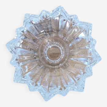 Cheverny crystal star candle holder