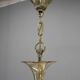 Art Deco Glass Chandelier, Kamenicky Senov, 1930s