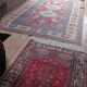 Tapis Sinkiang de chine, vintage des années 1980. Travail artisanal