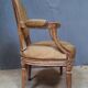Medallion armchair of Louis XVI era