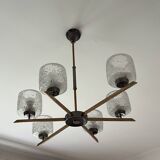 Ceiling chandelier with 6 vintage branches