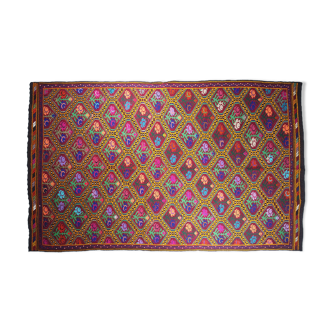 Tapis kilim fait main anatolien 324 x 197 cm