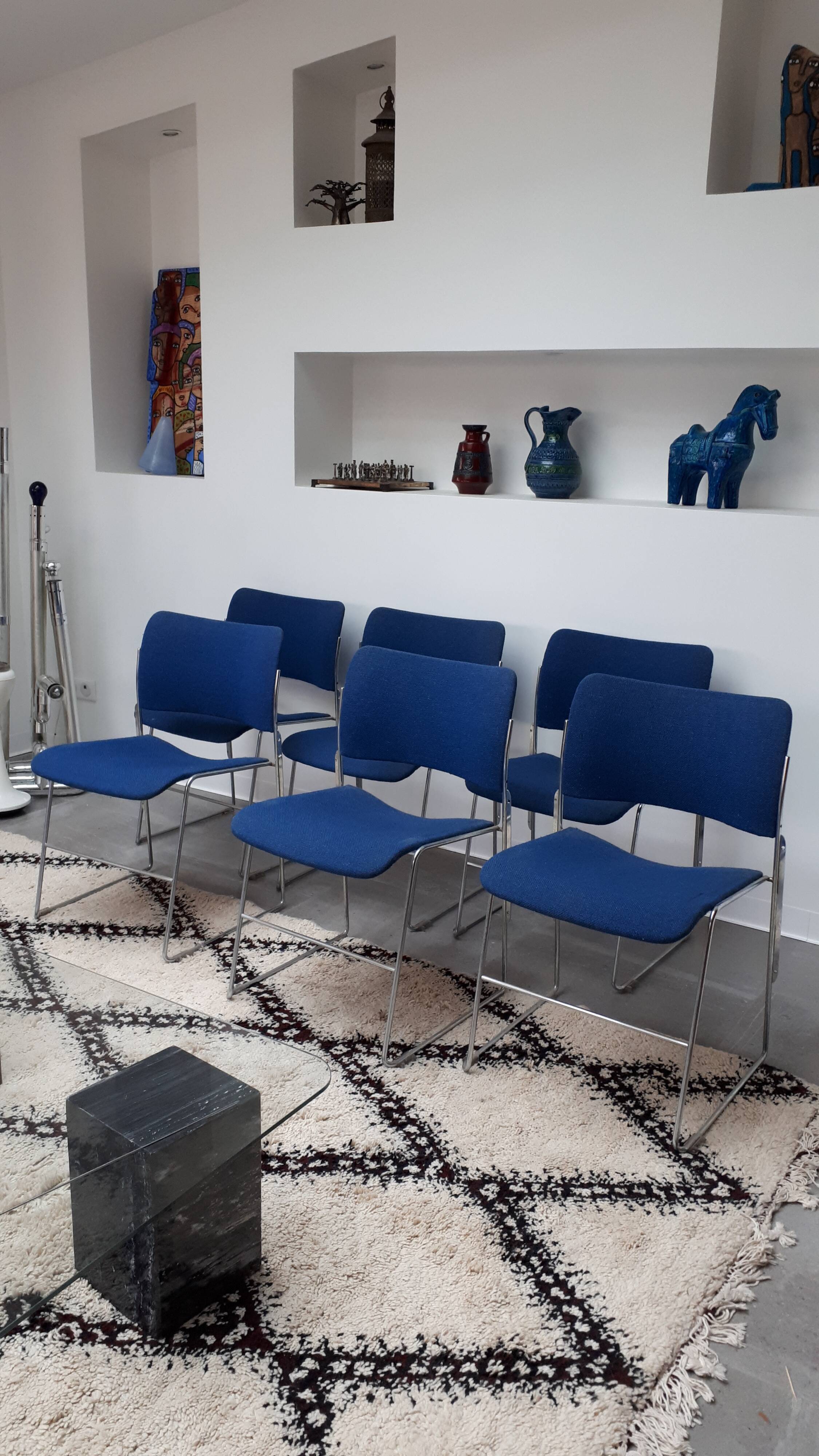 40/4 chairs by David Rowland for Howe