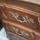 Commode époque Louis XV en chêne