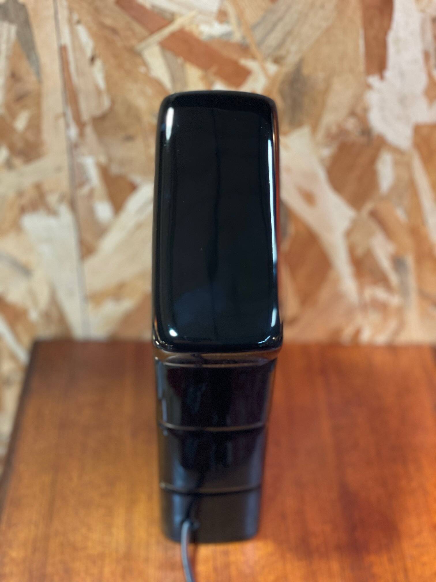 Vintage ceramic lamp from the 1970s.