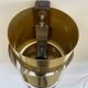 Pair of Scandinavian teak and brass sconces