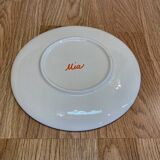 Set of 12 plates entirely handmade.