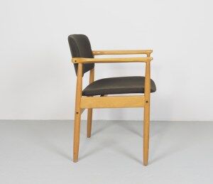 Dyrlund teak wooden armchair, 1970s