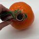 Beautiful Vintage Ceramic Orange-Shaped Carafe