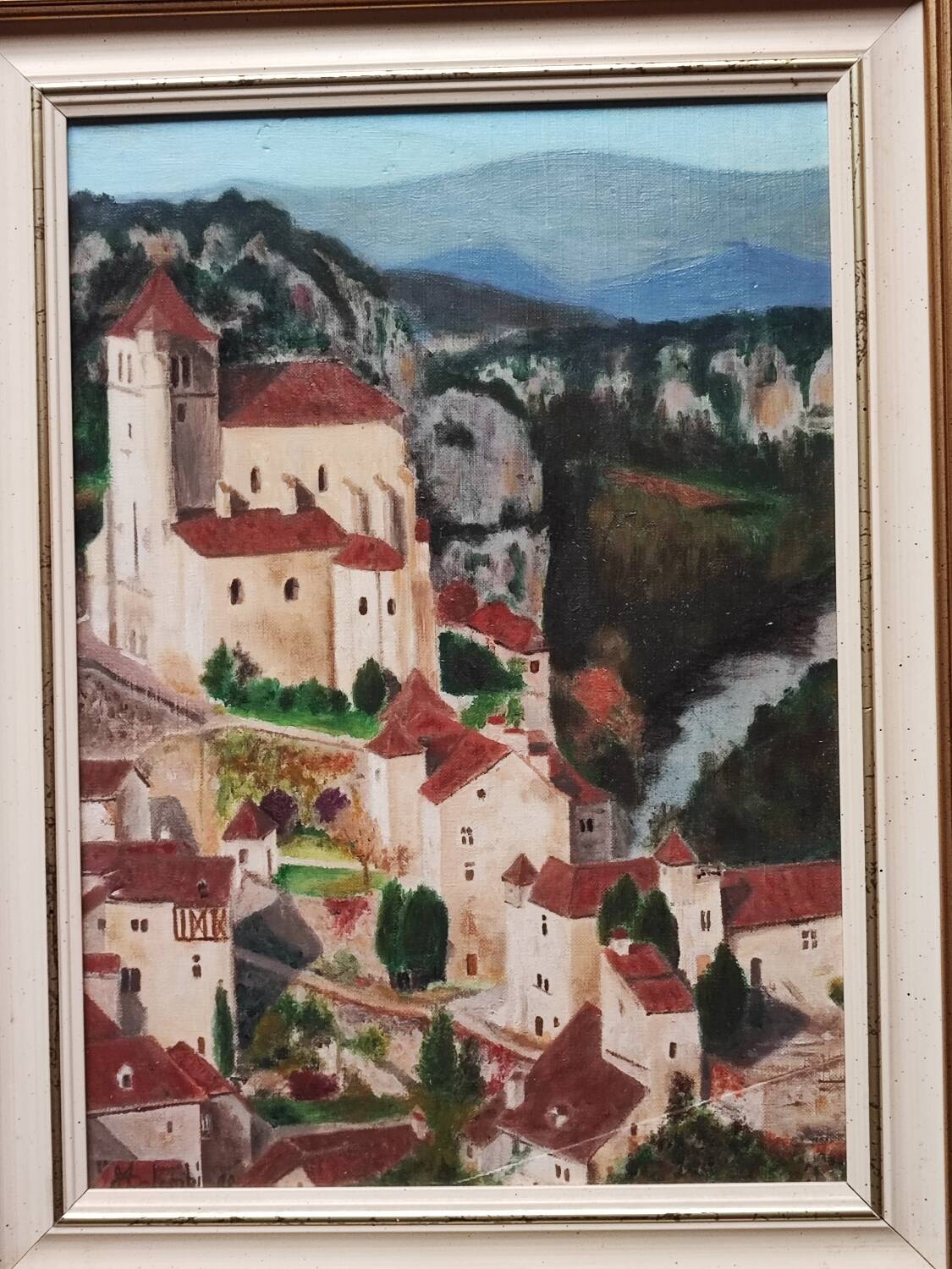 Tableau - village francais