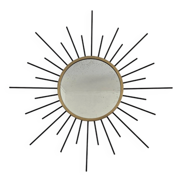 Metal sun mirror, 1950s/60s