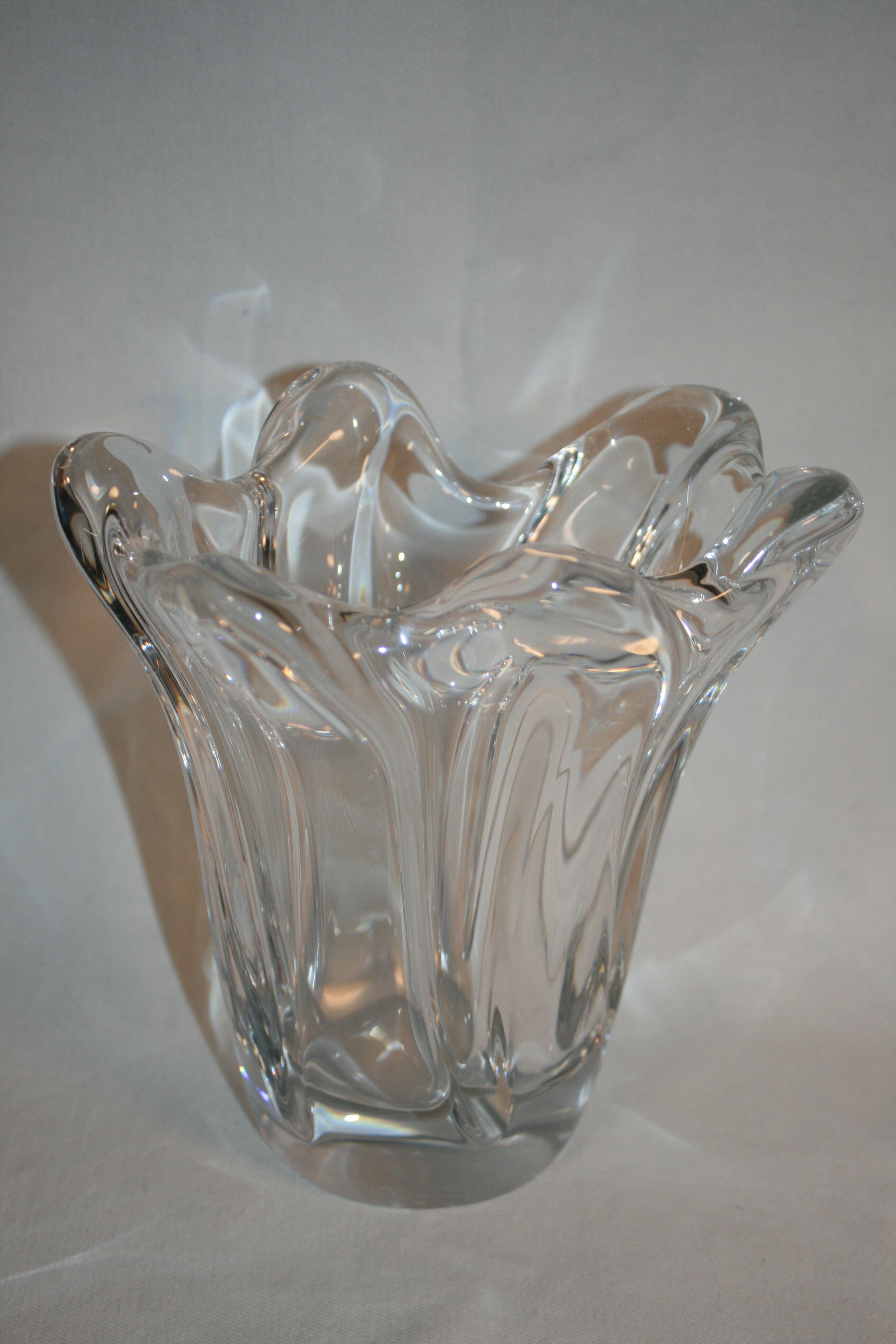 Crystal Vase Daum France