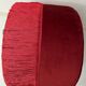 Pouf velours rouge & bordeaux