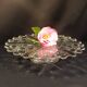 Presentation dish on glass foot