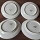 Lot de 4 assiettes  dessert M&S  Porcelaine  Limoges